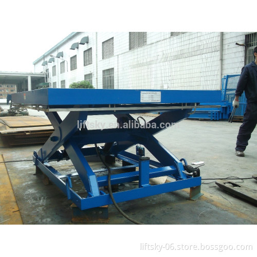 Stationary scissor lift platform SJG0.5-0.68